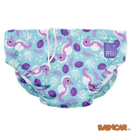 BAMBINO MIO koupací kalhotky SWIM NAPPY M 7-9kg Sea Horse