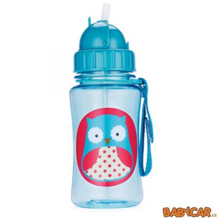 Skip Hop Zoo s brčkem Sovička 350 ml