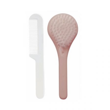 LUMA hřeben a kartáč Nylon Cloud Pink