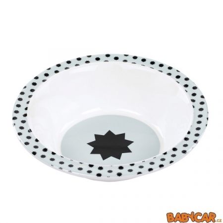 LÄSSIG dětská mistička BOWL WITH SILICONE Little Chums Dog
