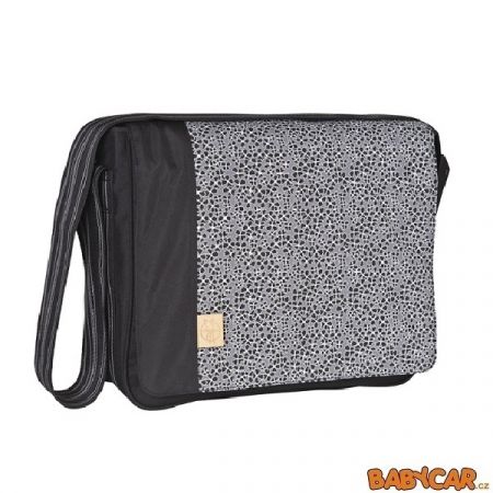 LÄSSIG taška na rukojeť CASUAL MESSENGER BAG Blossy Black DOPRODEJ!