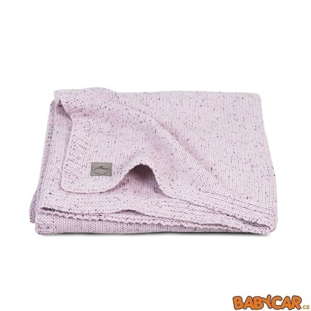 JOLLEIN deka CONFETTI KNIT 75x100cm Vintage Pink