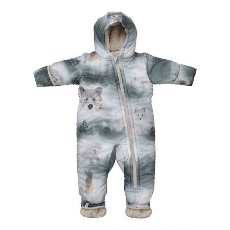 LODGER kombinéza SKIER BOTANIMAL Sage 3-6m