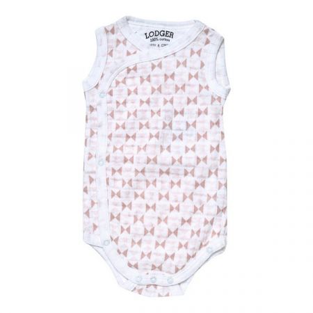 LODGER body ROMPER FOLD OVER SCANDINAVIAN PRINT Blush/Soft Skin vel. 68 DOPRODEJ!