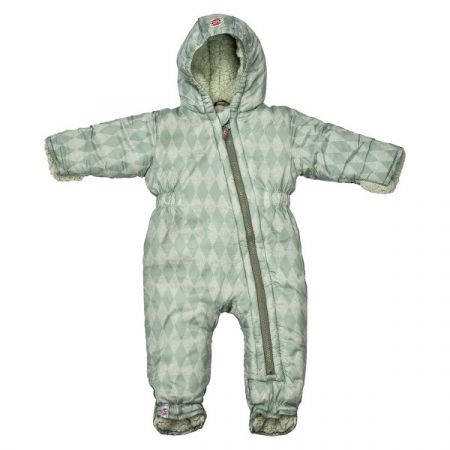LODGER kombinéza SKIER POLYESTER SCANDINAVIAN PRINT Forrest 3-6m DOPRODEJ!