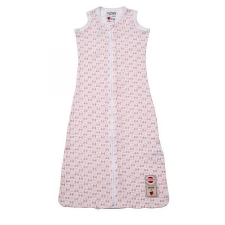 LODGER spací pytel HOPPER SCANDINAVIAN PRINT Blush/Soft Skin vel. 50/62 DOPRODEJ!