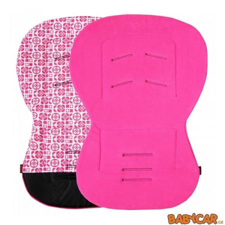 EMITEX unipodložka MOBY Fuchsia/Fuchsia Kytky DOPRODEJ!