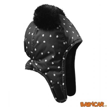 ELODIE DETAILS zimní čepice ušanka CAP Dot 0-6m DOPRODEJ!
