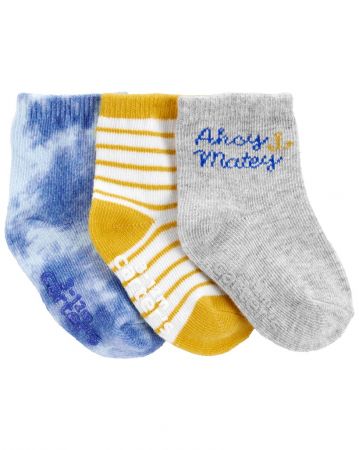 CARTERS CARTER'S Ponožky Mix chlapec LBB 3ks 3-12m