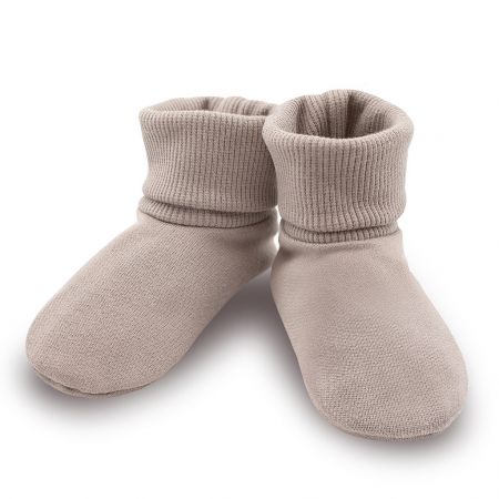 PINOKIO PINOKIO Capáčky/ponožky Wooden Pony z organické bavlny beige vel. 68/74