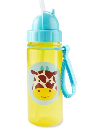 SKIPHOP SKIP HOP Zoo Hrnek s brčkem PP bez PVC a BPA Žirafa 12m+