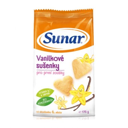 SUNAR SUNAR Sušenky vanilkové 175 g