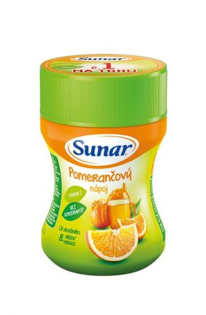SUNAR SUNAR Nápoj rozpustný pomerančový 200 g