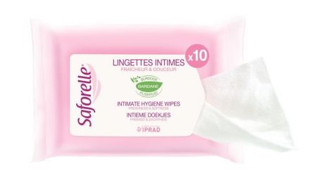 SAFORELLE SAFORELLE Ubrousky pro intimní hygienu 10 ks