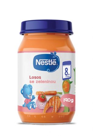 NESTLE NESTLÉ Zelenina s telecím masem 190 g