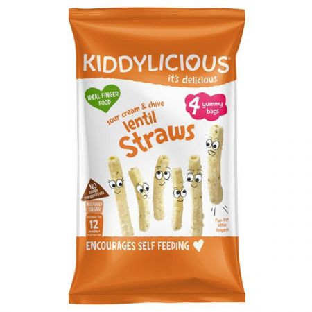 KIDDYLICIO KIDDYLICIOUS Tyčinky čočkové multipack
