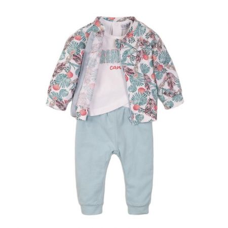 DIRKJE DIRKJE Set 3dílný 68 Blue+White+Multicolor