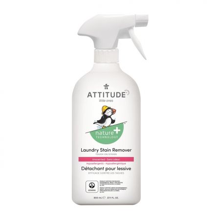 ATTITUDE ATTITUDE Odstraňovač skvrn na dětské prádlo s rozprašovačem 800 ml