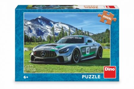 Dino Puzzle Mercedes AMG v horách 300 XL dílků 47x33cm v krabici 27,5x19x4