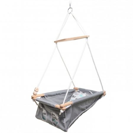 INCABABY INCABABY Houpačka dětská Babyswing 0m + Whale FW