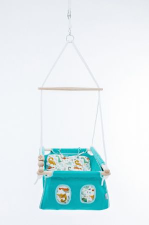 INCABABY INCABABY Houpačka dětská Babyswing 0m + Dragon Babies FW