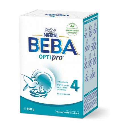 BEBA BEBA OPTIPRO 4, 600 g - Batolecí mléko
