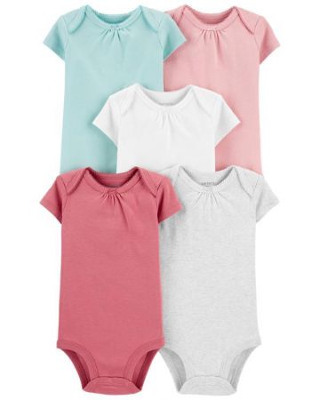 CARTERS CARTER'S Body krátký rukáv Mix dívka LBB 5 ks 6 m/vel. 68