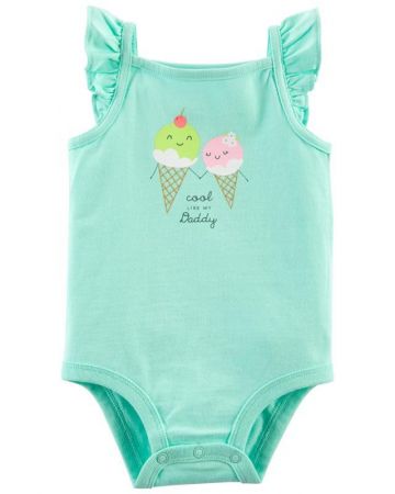 CARTERS CARTER'S Body tílko Blue dívka 18 m, vel. 86