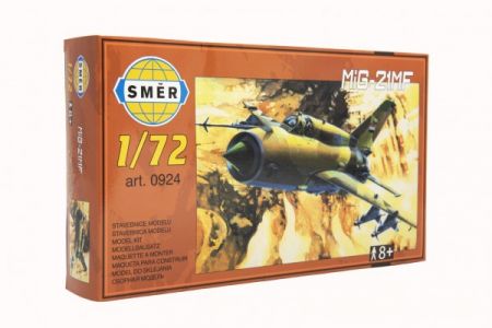 Směr Model MiG-21 MF 1:72 15x21,8cm v krabici 25x14,5x4,5cm