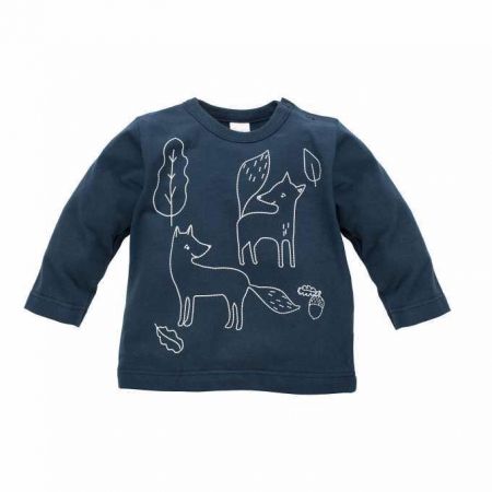 PINOKIO PINOKIO Tričko Secret Forest vel. 92 navy