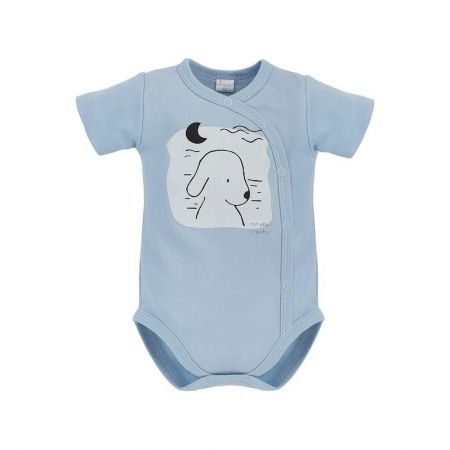 PINOKIO PINOKIO Body na zapínání krátký rukáv Dog Summertime vel. 56