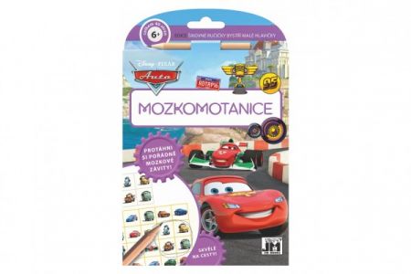 Jiri Models Mozkomotanice s tužkou Auta/Cars 15x21cm