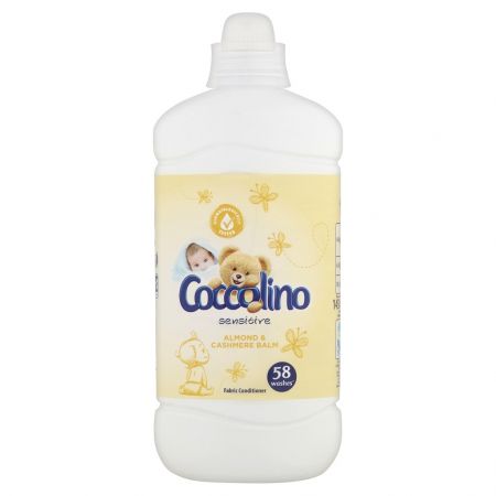COCCOLINO COCCOLINO Sensitive Cashmere & Almond (58 dávek) 1,45l – aviváž