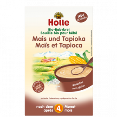 HOLLE HOLLE Kaše nemléčná Bio kukuřičná s tapiokou 250 g