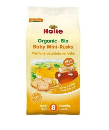 HOLLE HOLLE Dětské špaldové mini suchary, 100 g