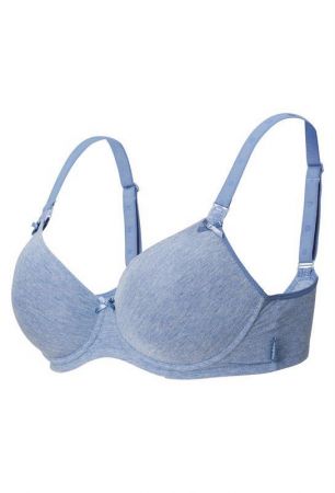 NOPPIES NOPPIES Podprsenka Basic Blue Melange B75