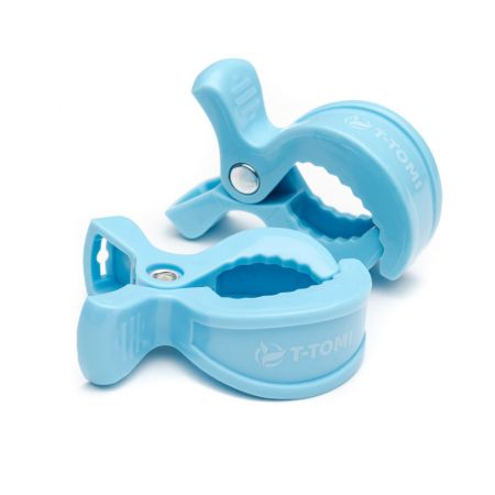 TTOMI T-TOMI Kolíček na kočárek 2 ks, pastel blue
