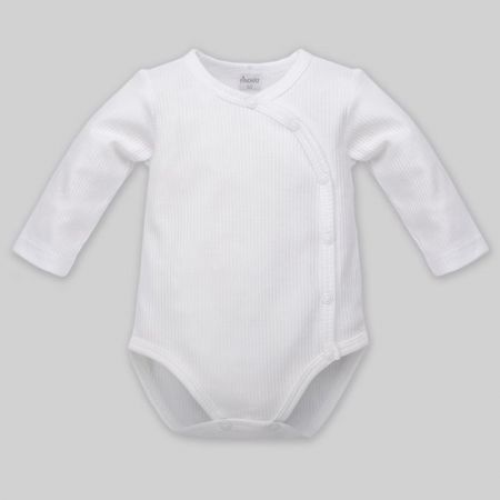 PINOKIO PINOKIO Body knoflíky dlouhý rukáv vel. 68 bíla