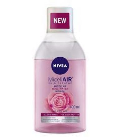 NIVEA NIVEA Dvoufázová micelární voda Rose 400 ml
