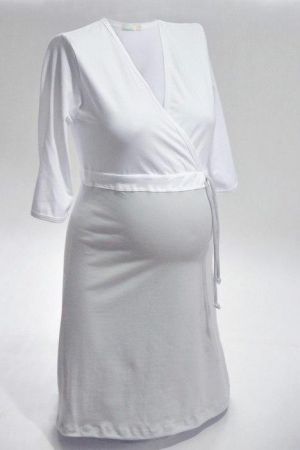 NIKA NIKA Košile noční NIKA INTIMA 038 stříbrno-bíla M