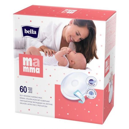 Bella BELLA MAMMA Prsní vložky 60 ks