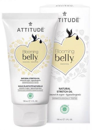 ATTITUDE ATTITUDE Přírodní olej Blooming Belly pro těhotné a po porodu - argan a mandle 150 ml