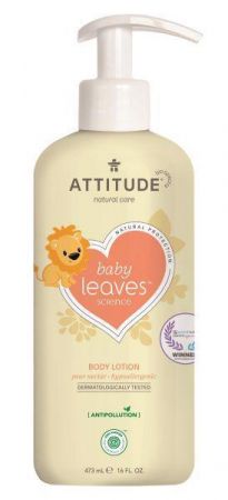 ATTITUDE ATTITUDE Dětské telové mléko Baby leaves s vůní hruškové šťávy 473 ml