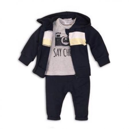 DIRKJE DIRKJE Set 3dílný C-SO SUNNY SAY CHEESE 74 Navy-White