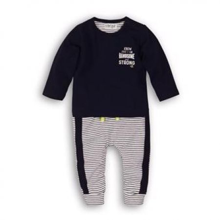 DIRKJE DIRKJE Set 2dílný C-SO BRIGHT STRONG 80 Navy-White