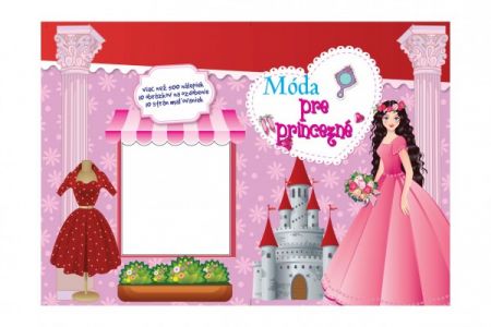 FONI Book Blok Móda pre princezné so samolepkami SK verzia 35x25cm