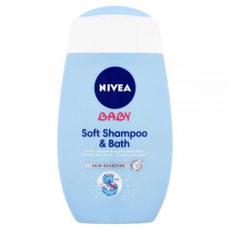 NIVEA NIVEA Baby šampon a pěna do koupele 2v1 (200 ml)
