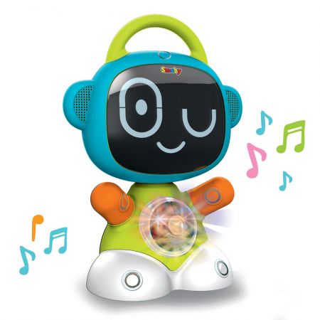 Smoby SM190100 Interaktivní robot TIC Smart  s 3 naučnými hrami od 12 měsíců