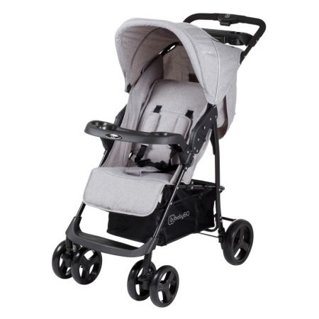 BabyGo BASKET grey melange  DOPRODEJ