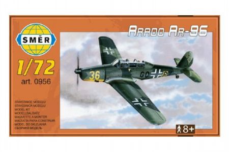 Směr Model Arado AR-96 1:72 15,2x1,18 cm v krabici 25x14,5x4,5cm